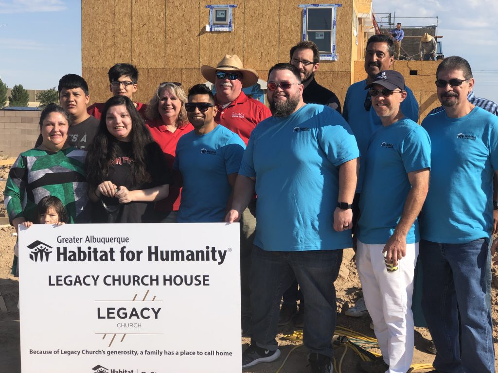 Habitat's Legacy Church House opening ceremony